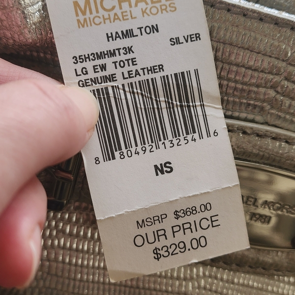 Nwt Michael Kors Hamilton - Picture 5 of 11